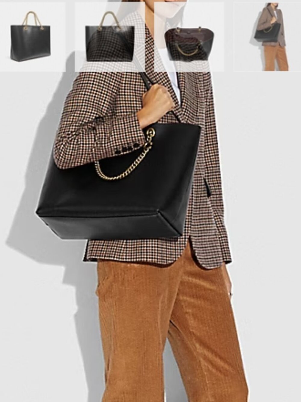 Coach Signature Chain Central Tote, 1941 Saddle